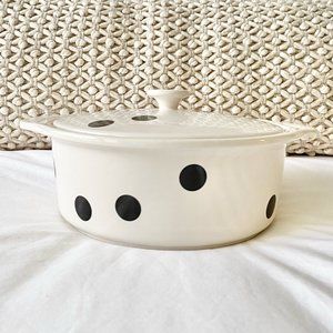 Kate Spade Deco Dot Covered Casserole Dish